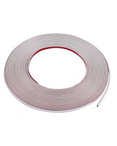 hihaha Car Door Edge 8mm Wide Self Adhesive Edging Trim Strip 15M