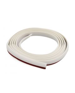 hihaha 167cm White Car Door Edge Guards Bumper Protection Strip Scratch Protector