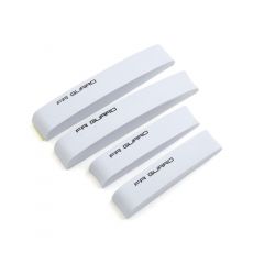 hihaha 8pcs Door Edge Guards Trim Strip Anti Scratch Protector White for Car