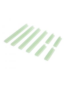 hihaha 8pcs Fluorescent Car Door Edge Guard Scratch Protector Anti-collision Trim Strip