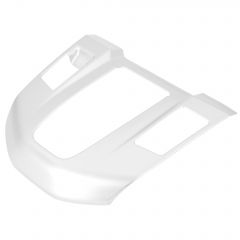 hihaha Matte Silver Tone Gearbox Panel Cover Trim for Honda CRV 2017-2019