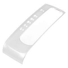 hihaha Matte Silver Tone Gear Shift Box Panel Cover Trim for Honda Civic 2016-2020