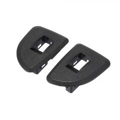 hihaha Pair Rear Window Switch Bezels Driver and Passenger Side for Chevrolet Silverado for GMC Sierra 1500 2500HD 3500HD 2009-2013 Black