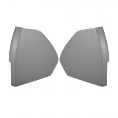 hihaha 1 Pair Front Door Cover Trim Panel for Mercedes Benz E-Class W211 Replace 2117270148 2117270248 Grey